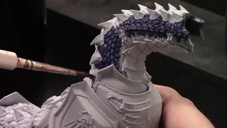 Painting A Stardrake, Scales