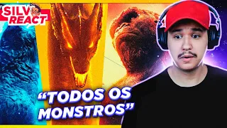 REACT TODOS OS MONSTROS DO MONSTROVERSO! | EI NERD