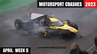 Motorsport Crashes 2023 April Week 5