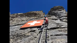 Via ferrata du Daubenhorn "LA PLUS DUR DE SUISSE"