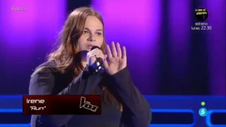 BEST  BLIND AUDITION 2016  WINNER " THE VOICE " RUN SPAIN