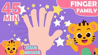 Finger Family + Colors Of The Rainbow +more Little Mascots Nursery Rhymes & Kids Songs