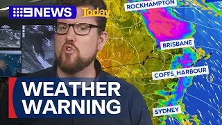 Queensland braces for heavy rain and flash flooding | 9 News Australia