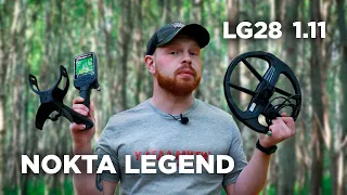 Глубина поиска Nokta Legend LG28 11DD | Прошивка 1.11