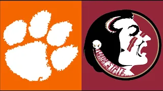 2016 College Football:  (#3) Clemson vs. (#12) Florida State (Full Game)