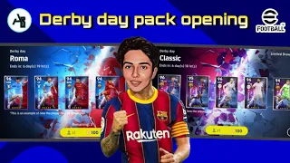 DERBY DAY CLASSIC & DERBY DAY ROMA PACK OPENING | EFOOTBALL 23 | A8 Plays @play_efootball