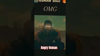 USMAN gazi 🔥 Attack 🔥Omg 💔 Usman Angry mood 💉 #usmanattitude #kurulusosman #shortsfeeds #yt