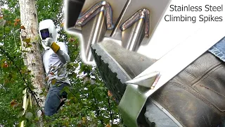 TIG Welding Stainless Fabrication - Tree Climbing Spikes