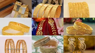 Gold bangle’s design ||gold chudiyan design ||gold bracelet design ||#jewelry designs