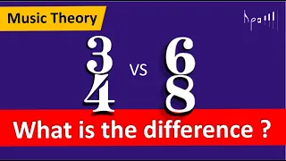 3/4 vs 6/8 Time Signatures - What is the difference between 3/4 and 6/8?