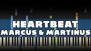Marcus & Martinus - Heartbeat - Piano Tutorial
