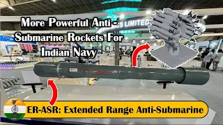 Extended Range Anti Submarine Rocket ER ASR: More powerful Anti-submarine rockets for Indian Navy