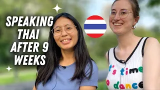Speaking THAI as a beginner with Polyglot Grace