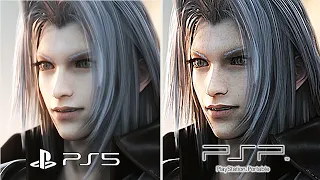 GENESIS VS SEPHIROTH VS ANGEAL - PSP/PS5 COMPARISON【4K】