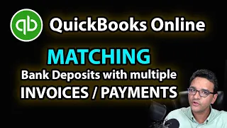 QuickBooks Online Banking: Matching deposits with multiple invoices/payments