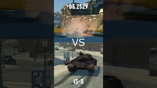 IS-5 VS Obj 252u | World of Tanks Blitz #shorts