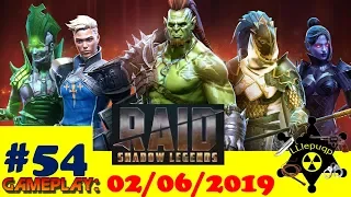 #54 RAID: Shadow Legends | Вопрос-Ответ | 02/06/2019