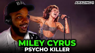 🎵 Miley Cyrus - Psycho Killer REACTION