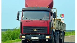Масштабная модель грузовика МАЗ-6422 AVD в масштабе 1:43