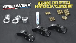 Speedwerx Hypershift Clutch Kit // Ski-Doo 850 Turbo