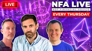 NFA: Ethereum ETFs, Bitcoin Dominance, Crypto Market News & More!!