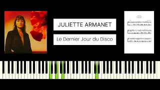 Juliette Armanet - Le dernier jour du disco (BEST PIANO TUTORIAL & COVER)
