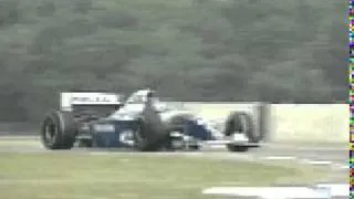 F1 Silverstone 1994 - Damon Hill suspension collaps