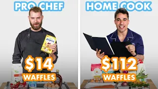 $112 vs $14 Loaded Waffles: Pro Chef & Home Cook Swap Ingredients | Epicurious