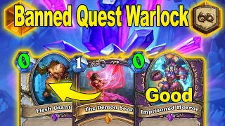 Banned Quest Warlock Is The Most Interactive Deck At Mini-Set Showdown in the Badlands | Hearthstone