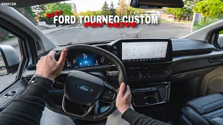 2024 Ford Tourneo Custom [2.0 TDCi / 125 kW 8AT AWD] - POV Test Drive