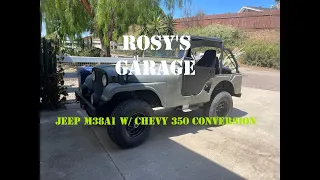 Jeep M38A1 w/Corvette 350 V8 Conversion