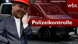 Max Grünzinger und die Polizeikontrolle.