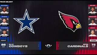 Madden NFL 24 | Dallas Cowboys vs Arizona Cardinals - Simulation | Week 3 | PS5 Gameplay