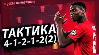 FIFA 22 Схемы и тактики 4-1-2-1-2(2)