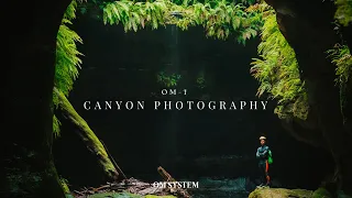 CANYONING with the OM-1 | Full BTS | OM SYSTEM