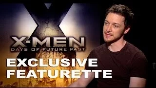 X-Men: Days of Future Past: James McAvoy (Charles Xavier) Exclusive Interview | ScreenSlam