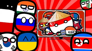 Countryballs Reaction To: Countryballs: Meet The Asia (2023) - Compilation | @cbrukavov