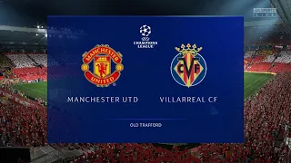 Manchester United vs Villarreal | UEFA Champions League 29 September 2021 Prediction FIFA 22