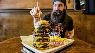 THE JOHN HENRY BURGER CHALLENGE | ATLANTA PT.2 | BeardMeatsFood