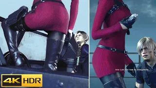 Leon Likes Ada Wong's Body & Skills So He Reunites With Her (All Ada Scenes) Resident Evil 4 Remake