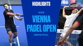 Final highlights Sanyo/Tapia Vs Galán/Lebrón Vienna Padel Open 2022