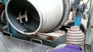 how to fit concrete power lifter machine and concrete mixer machine // Discovery urdu