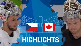 Czech Republic - Canada | Highlights | #IIHFWorlds 2017