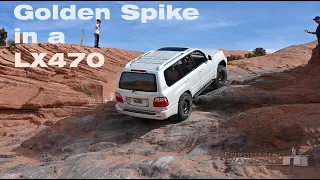 Golden Spike in an unlocked Land Cruiser.  Part I: Poison Spider Mesa