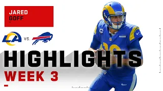 Jared Goff Has a HUGE 2nd Half vs. Bills | NFL 2020 Highlights