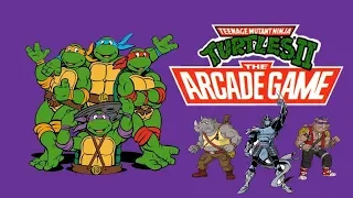 Teenage Mutant Ninja Turtles II – The Arcade Game [NES] – All Levels (No Death) (HQ)