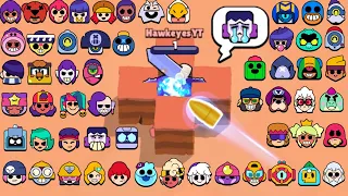 Who Can Defeat Frank! All 79 Brawlers Challenge!