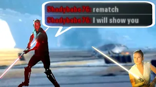 Toxic Player Begs me for a Rematch | Toxicfront II #10 |  Star Wars Battlefront II