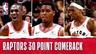 Raptors Complete Largest Comeback in Franchise-History!