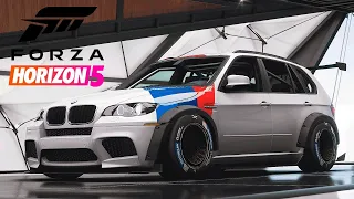 Forza Horizon 5 BMW X5 FE | Corrida acirrada em alta velocidade.